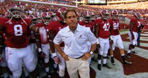Nick Saban Is Had Problems Defending Up-Tempo No Huddle Offense’s For The Alabama Crimson Tide Football Team.