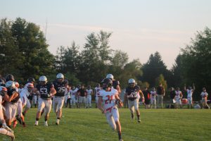 Mason Smith Has Filled In For Jace Rinke’s Position At RB For The 2019 Almont Raiders Football Team.