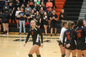 Harbor Beach Pirates Volleyball Got A Home Victory Against The Brown City Green Devils On Tuesday Night.