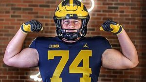 Greg Crippen Committed To The Michigan Wolverines Football Team At Offensive Guard.