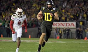 Justin Herbert Going To The Los Angeles Chargers At QB.