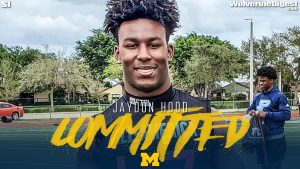 Jaydon Hood Will Be A Stud ILB In The Upcoming Years For The Michigan Wolverines Football Team In The 2021 Class In Ann Arbor.