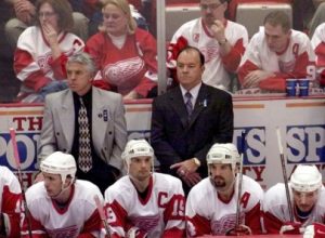 Scotty Bowman Has Amazing Fighters On The Detroit Red Wings Hockey Team From 1993-02.
