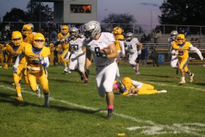 North Branch Broncos Football Team Got A Victory On The Road Over The Imlay City Spartans.