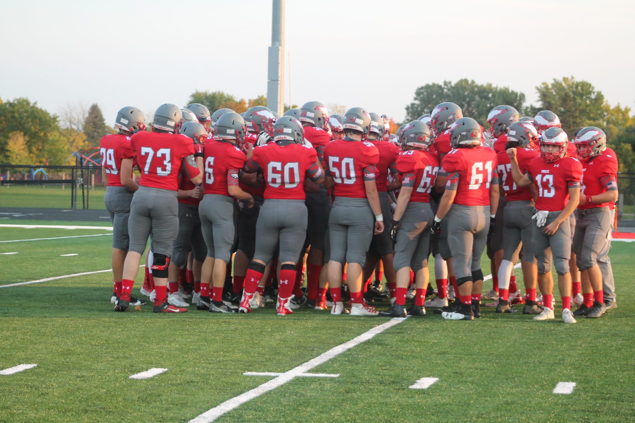 Frankenmuth Eagles Football Team Showing Me Good Impression Against The