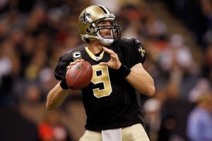 Drew Brees Carried The New Orleans Saints To A Victory On The Road At Ford Field In Detroit.