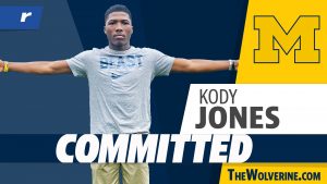 Kody Jones Verbally Committed To The Michigan Wolverines Football Team In The 2022 Class.