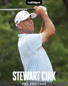 Stewart Cink 2021 RBC Heritage Classic Champion.