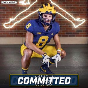 Tyler Morris Verbally Committed To The Michigan Wolverines Football Team In The Class Of 2022.