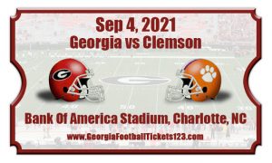 Georgia vs Clemson Is Going To Be A Dandy One Indeed To Start Out The College Football Season On September 4th In Charlotte, NC.