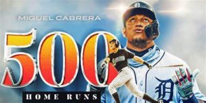 Miguel Cabrera Got His 500th Career MLB Home Run Against The Toronto Blue Jays On Sunday At The Rogers Centre In Toronto.