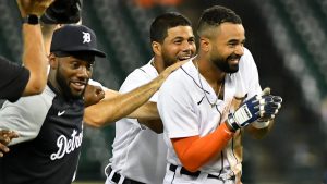 Derek Hill 1st Career Walk-Off Hit For The Detroit Tigers Baseball Team & Player On Tuesday Night.