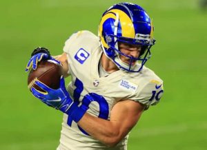 Cooper Kupp Is A Playmaker WR For The 2021 Los Angeles Rams Football Team………