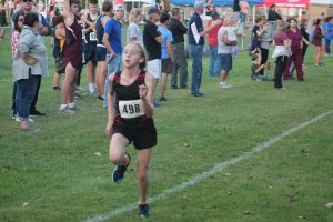 Maddi Huysentryt Is A Good Cross Country Runner For The Sandusky Redskins Girls Cross Country Team.