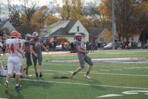 Drew Titsworth Guided The Frankenmuth Eagles Football Team To A Division 5 Regional Championship Title On Saturday At Frankenmuth HS.