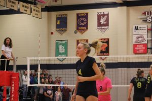 Kate Clancy Career Ended On The Bad Axe Hatchets Volleyball Team & Program On Wednesday Night.