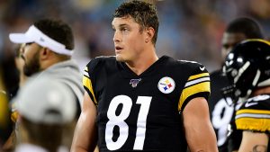 Zach Gentry Had A Nice Game For The Pittsburgh Steelers Football Team In The Lost To The Kansas City Chiefs…….