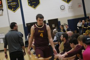 Jake Rau Gave The Reese Rockets Boys Basketball Team A Spark In The Victory Over The Bad Axe Hatchets On The Road In GTCW Division Action.