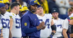 Sherrone Moore Fabulous Job As O-Line Coach For The Michigan Wolverines Football Team…..