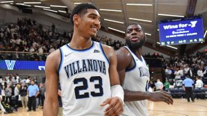 Jermaine Samuels Guided The Villanova Wildcats Basketball Team To A Sweet 16 Victory Over The Michigan Wolverines In San Antonio…….