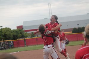 Ashley Ziel Comes Thru In The Clutch For The 2022 Millington Cardinals Softball Team…..