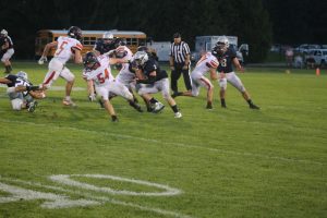 Almont Raiders Roll Past The North Branch Broncos On The Road On Friday Night At Krepps Field In North Branch HS.