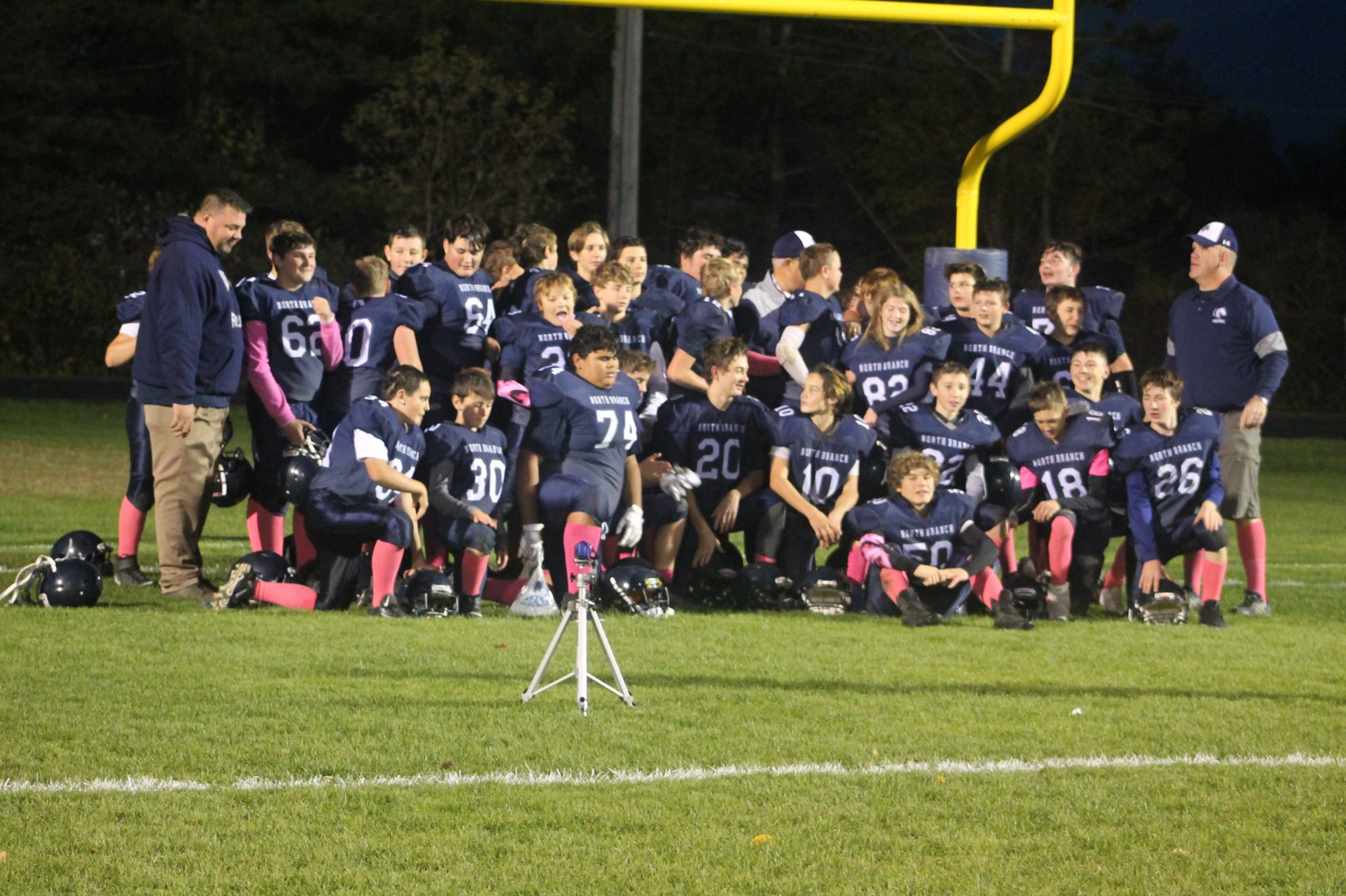 North Branch Broncos Jr. High Football Team Went 3-2 On The 2019 ...