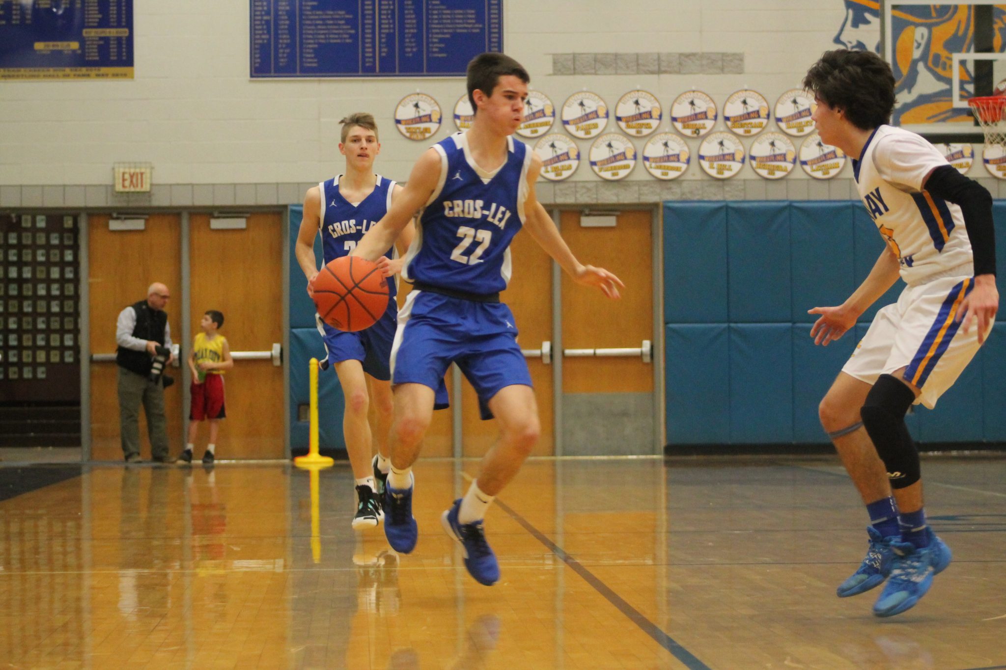 Saige Slanec Is Giving The CrosLex Pioneers Boys Basketball Team A