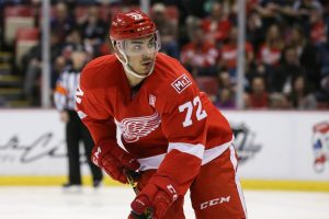Andreas Anthansiou Carried The Detroit Red Wings To A Victory At Home Against The Boston Bruins On Sunday At Little Caesars Arena In Detroit.