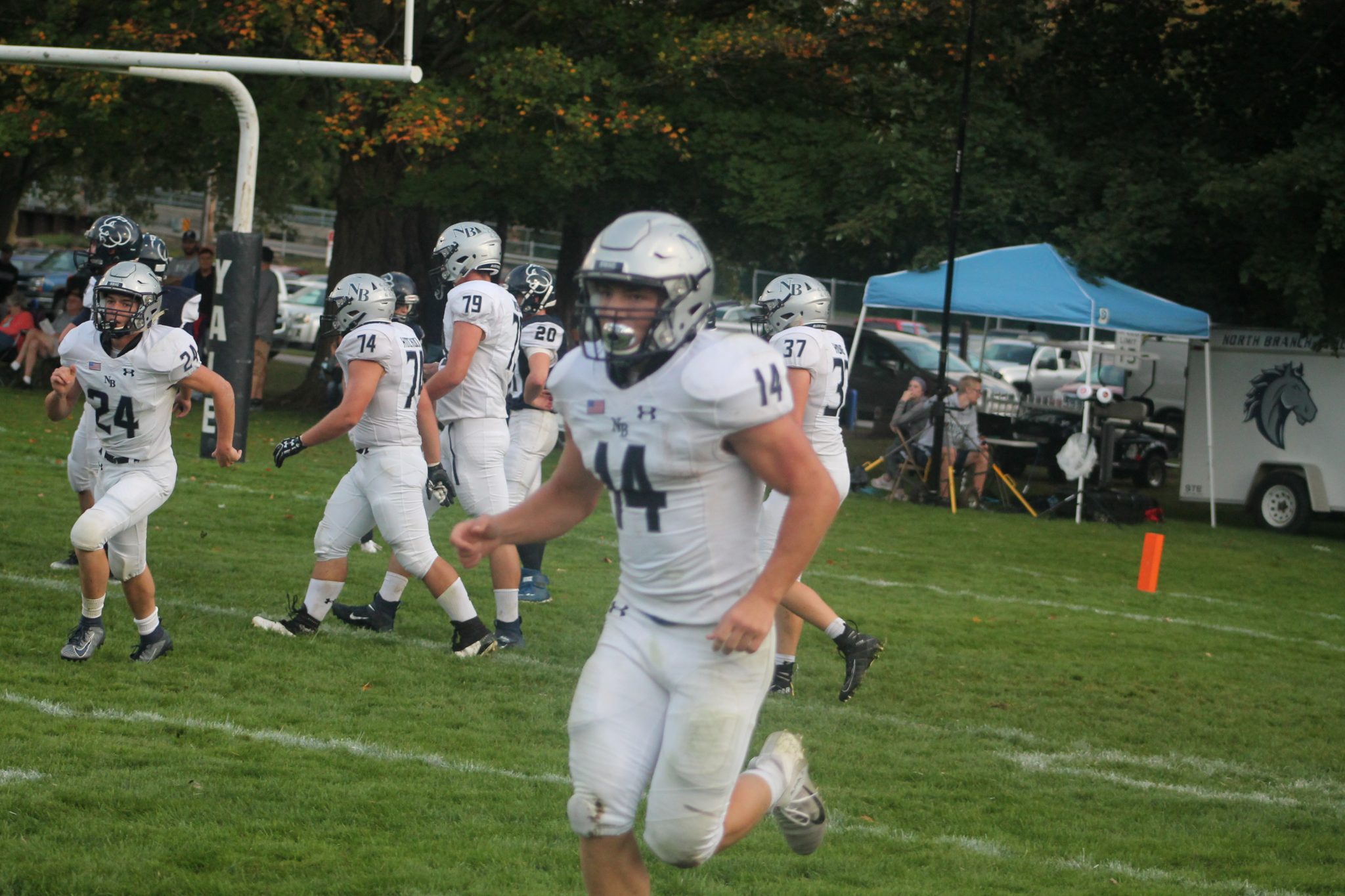 North Branch vs Almont Big BWAC Conference Football Game On Friday