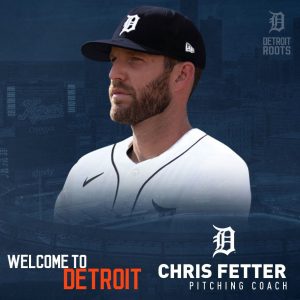 Chris Fetter Is The 2021 Detroit Tigers Baseball Team Pitching Coach.