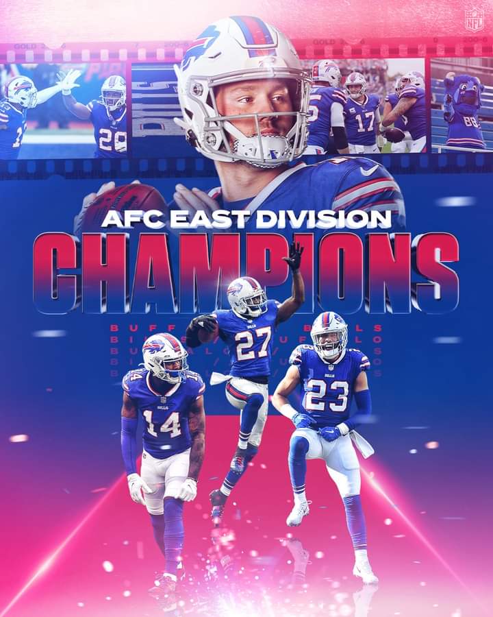 Buffalo Bills Are The AFC East Divisional Champions. Miller Sports Time