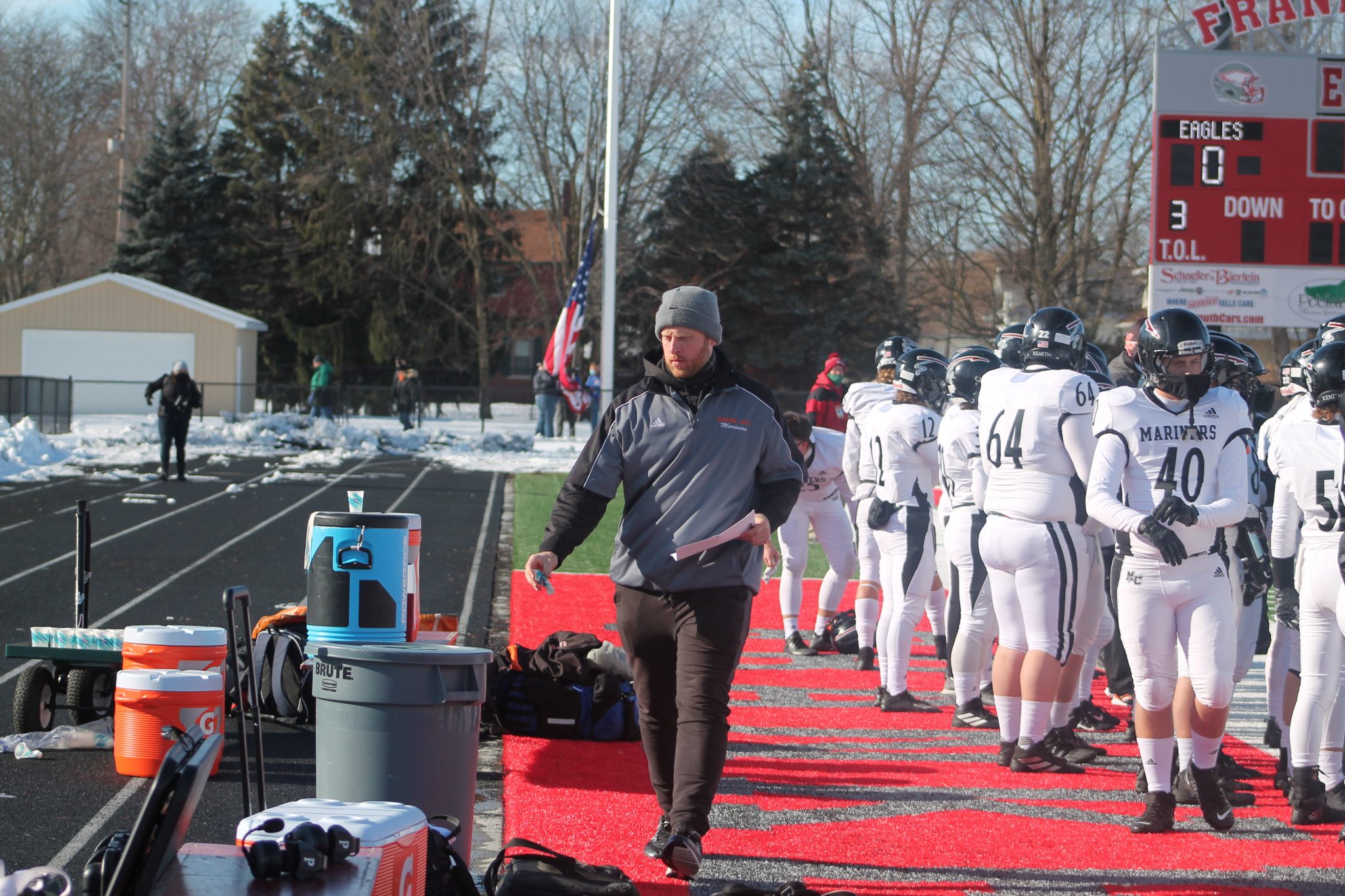 Brendan Kay Is Now The QB’s Coach For The Marine City Mariners Football