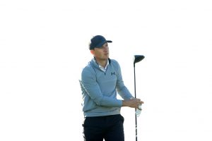 Jordan Spieth Is Tied For 8th Place At The 2021 Waste Management Phoenix Open Heading Into The Weekend In Scottsdale, AZ.