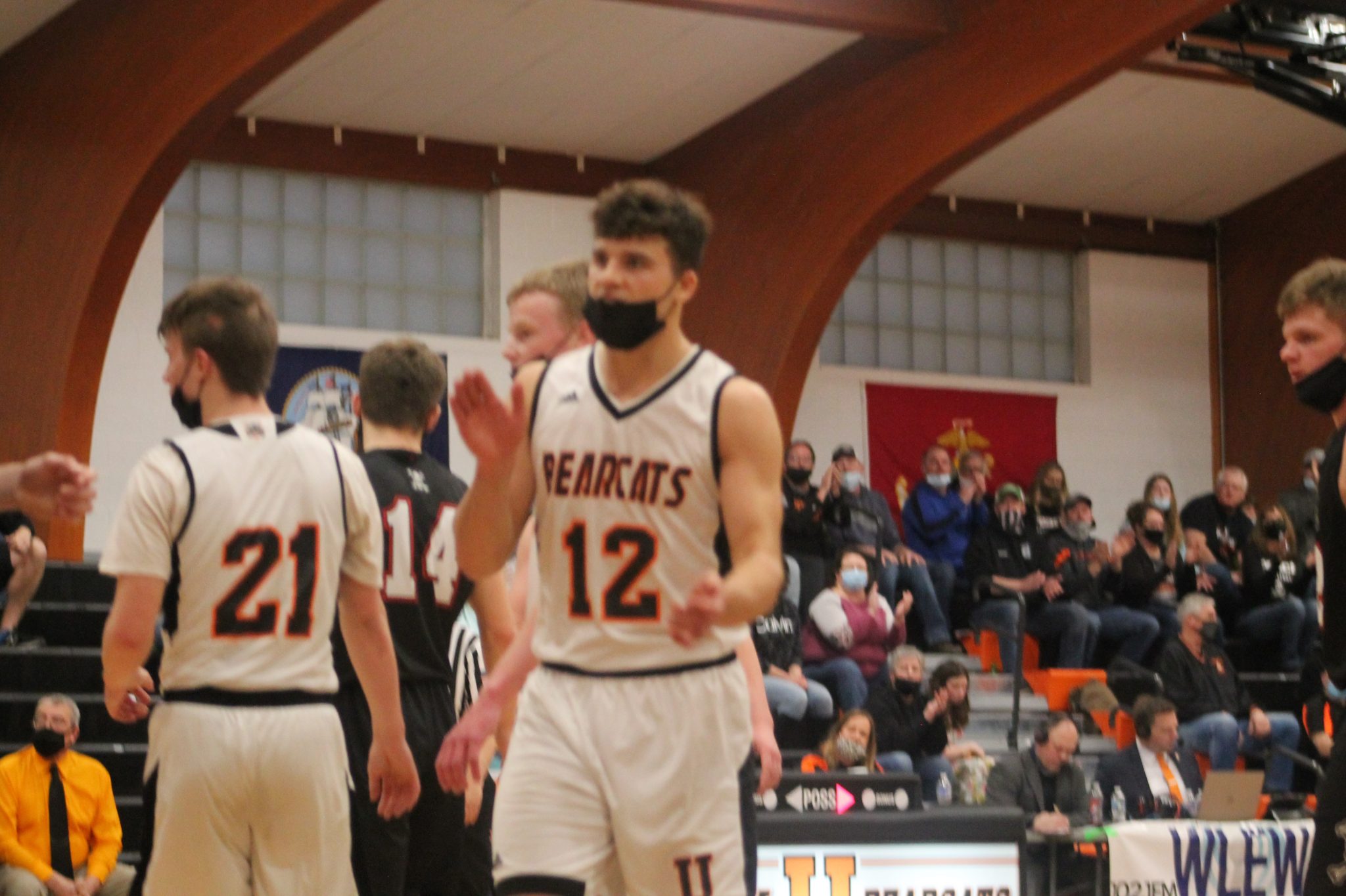 Carson Heleski Was Solid For The Ubly Bearcats Boys Basketball Team