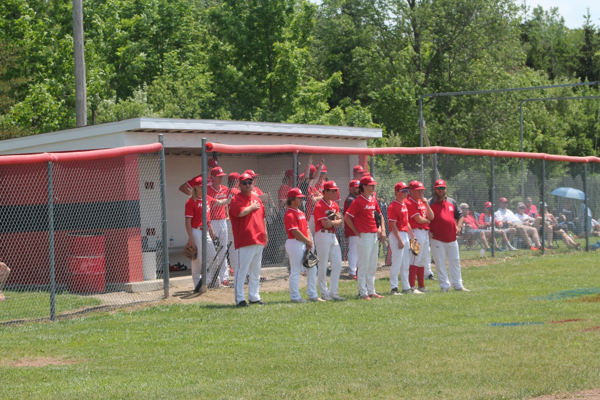 2021 Marlette Red Raiders Baseball Team Had A Remarkable Season Overall