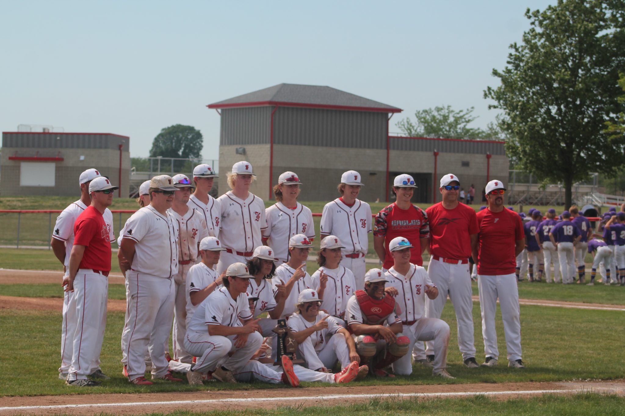 2021 Frankenmuth Eagles Baseball Team Won The Share Of The TVC8