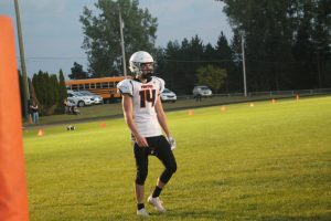 Tanton Babcock Is A Good Football Player For The Harbor Beach Pirates In The Class Of 2023……..