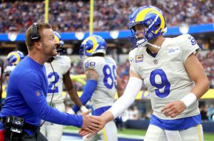 Sean McVay Is Happy To See What Matthew Stafford Brings To The Table For The 2021 Los Angeles Rams At QB.