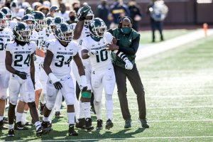 Michigan vs Michigan State Top 10 Matchup On Saturday At Spartans Stadium In East Lansing.