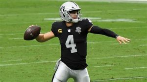 Derek Carr Guide The Las Vegas Raiders To A Thanksgiving Day Victory On The Road Against The Dallas Cowboys.