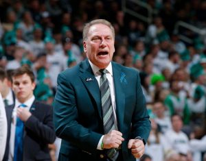 Tom Izzo Tied Bobby Knight For Wins In His Career For The Michigan State Spartans Basketball Team & Program On Saturday.