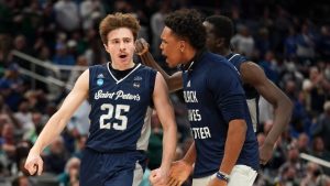 St. Peter’s Peacocks Going To There 1st Ever Sweet 16 Appearance Ever For The 1st Time In School History……