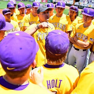 Drew Brees Went To The LSU Tigers Baseball Game In Baton Rouge……