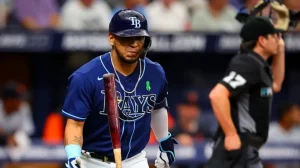 Isaac Paredes 2 Solo Home Runs For The Tampa Bay Rays Against His Former Ball Club……….
