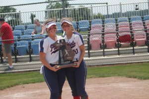 Laci Harris & Macy Reinhardt Ended There Careers The Right Way For The USA Patriots Softball Team…..