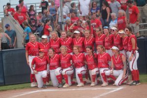 Ashley Ziel Was Dialed In The Division 3 Quarterfinal Game For The Millington Cardinals Softball Team…..