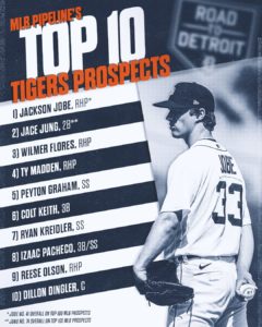 Top 10 Detroit Tigers Baseball Prospects……