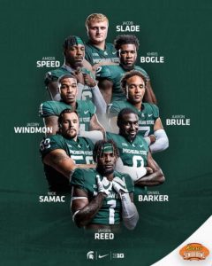 2022 Michigan State Spartans 🏈 Team Will Be Ready In 9 More Days From Now.