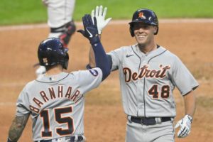 Kerry Carpenter Doing Very Well In His 1st Appearance For The Detroit Tigers Baseball Team……